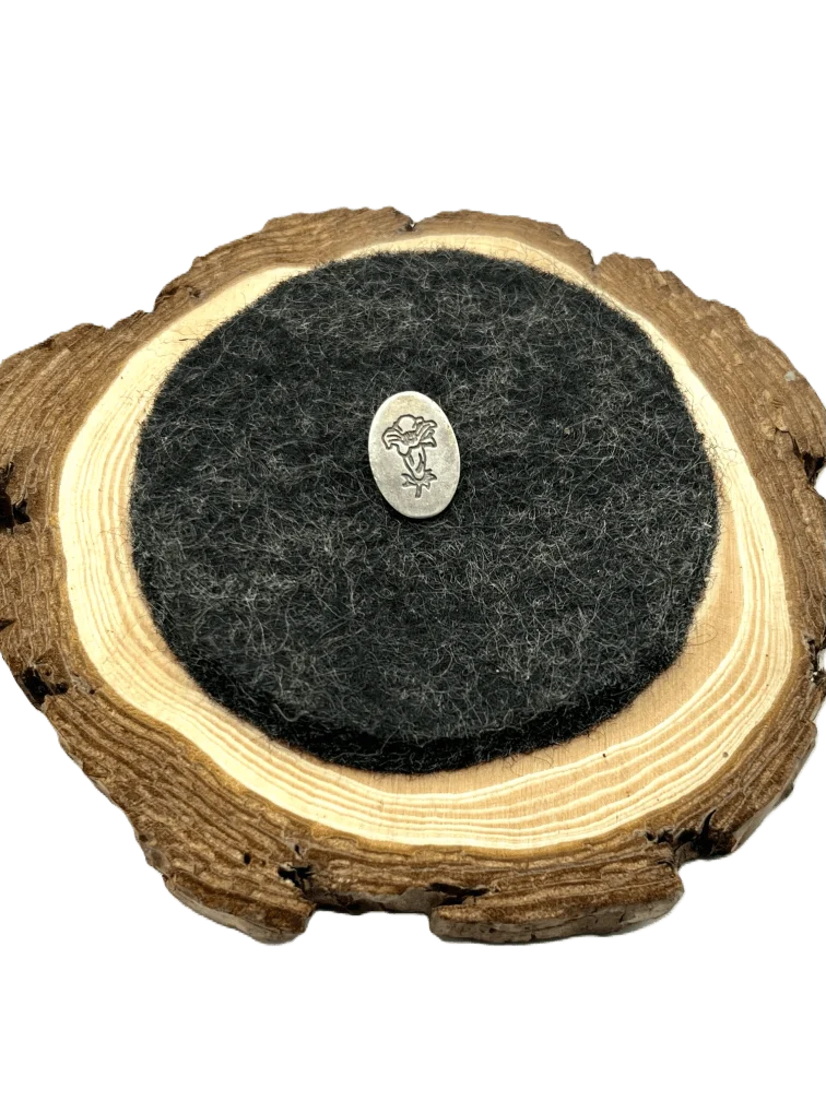 Enzian Trachtenanstecker