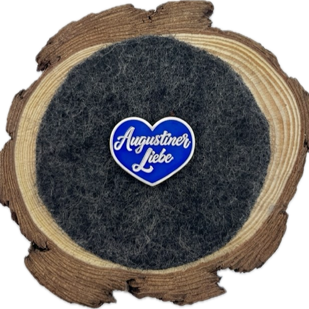 Augustiner Liebe Spenden Anstecker